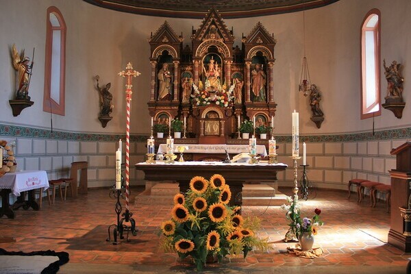 Wallfahrtskirche "unserer Lieben Frau vom Hrnleberg" Bildnachweis: Mit freundlicher Genehmigung von Herrn Pfarrer Bernhard Thum