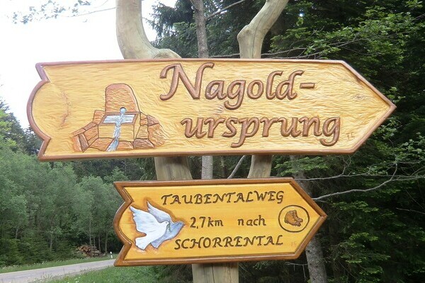 Taubentalweg in Urnagold Bildnachweis: Mit freundlicher Genehmigung der Gemeinde Seewald Taubentalweg in Urnagold Bildnachweis: Mit freundlicher Genehmigung der Gemeinde Seewald